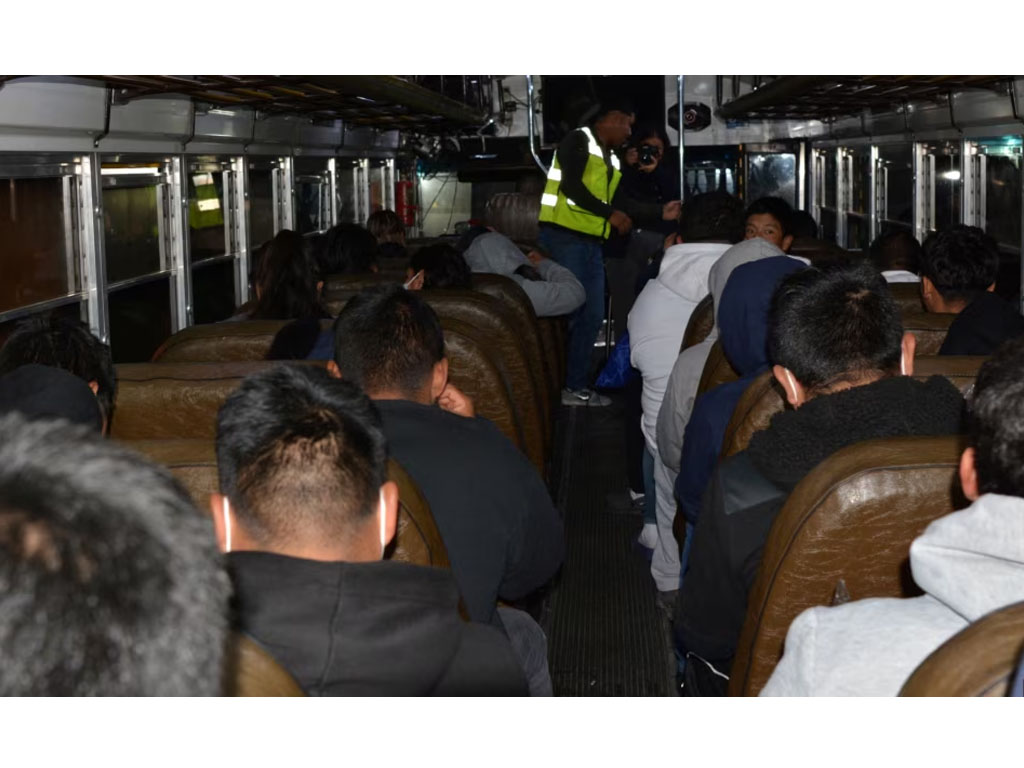 migran tiba di guatemala