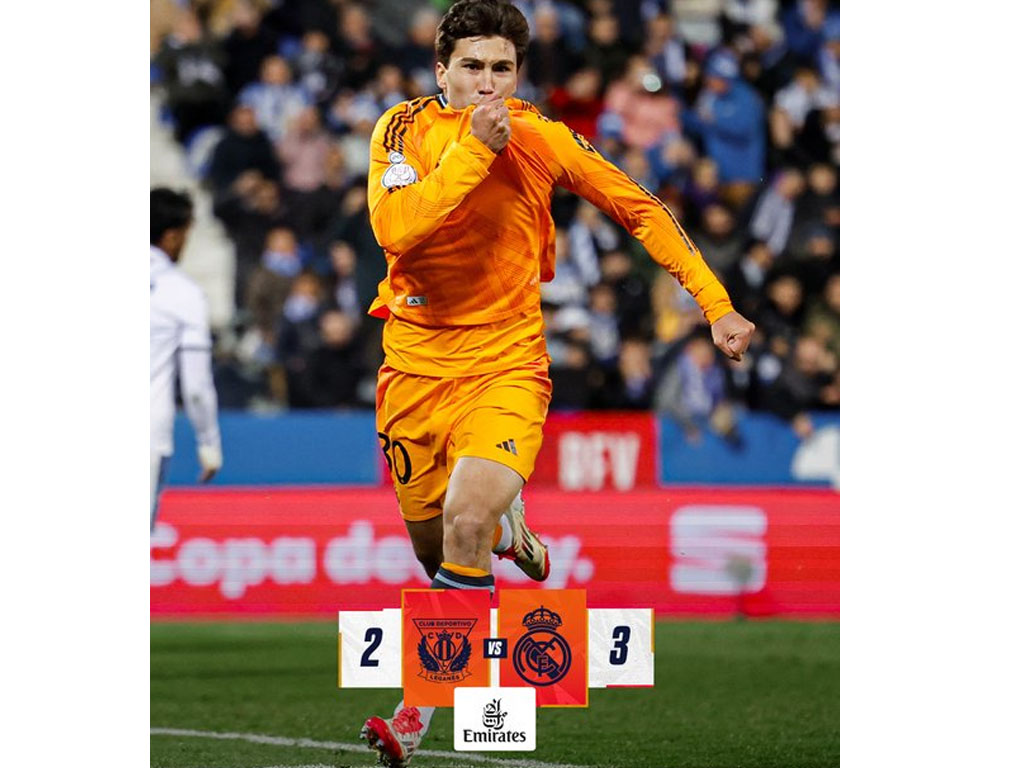 skor akhir Leganes vs Madrid