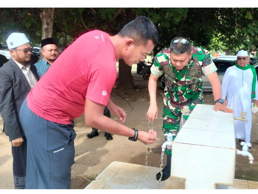 peresmian sumur bor masjid lhlkseumawe3