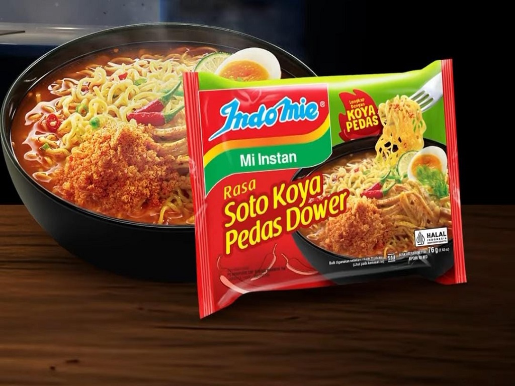 Indomie Soto Koya Pedas Dower