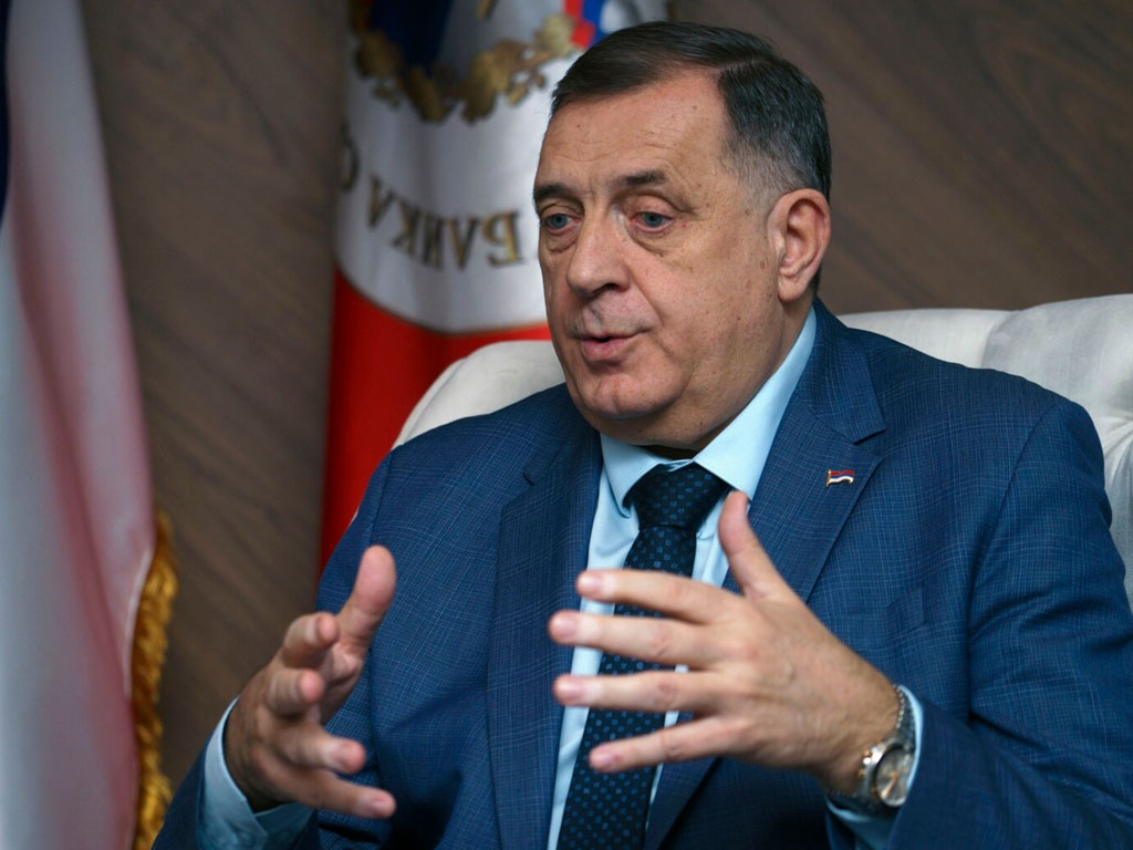Pemimpin Serbia Bosnia Milorad Dodik