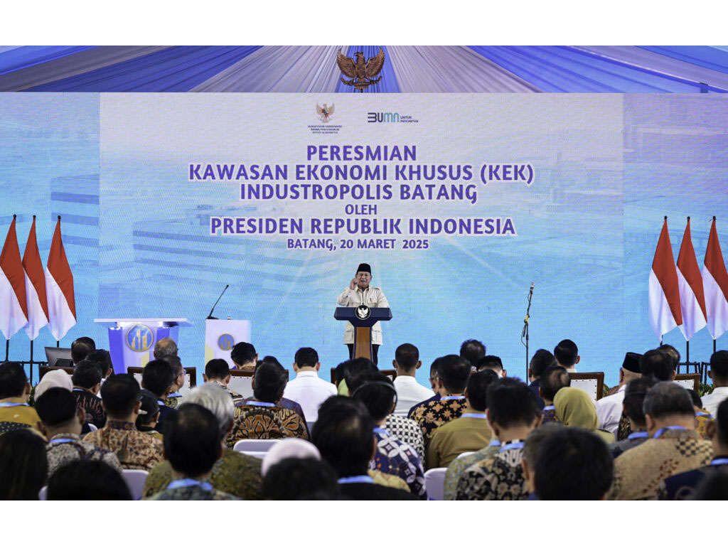 Prabowo resmikan KEK