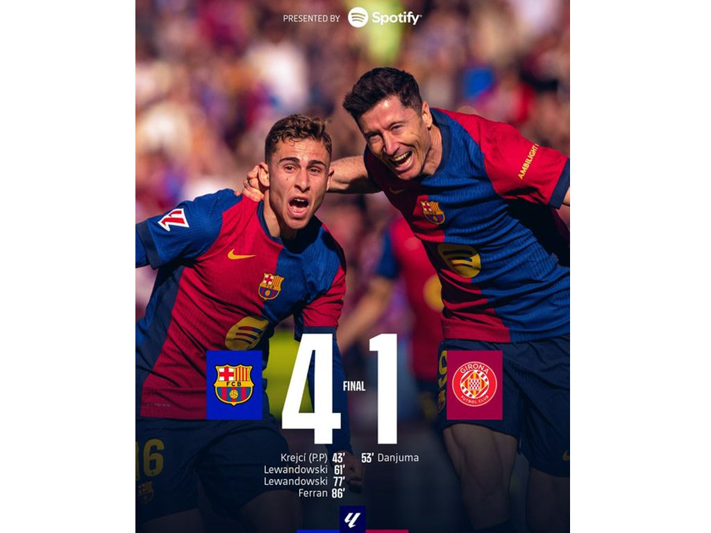 skor akhir barca vs girona