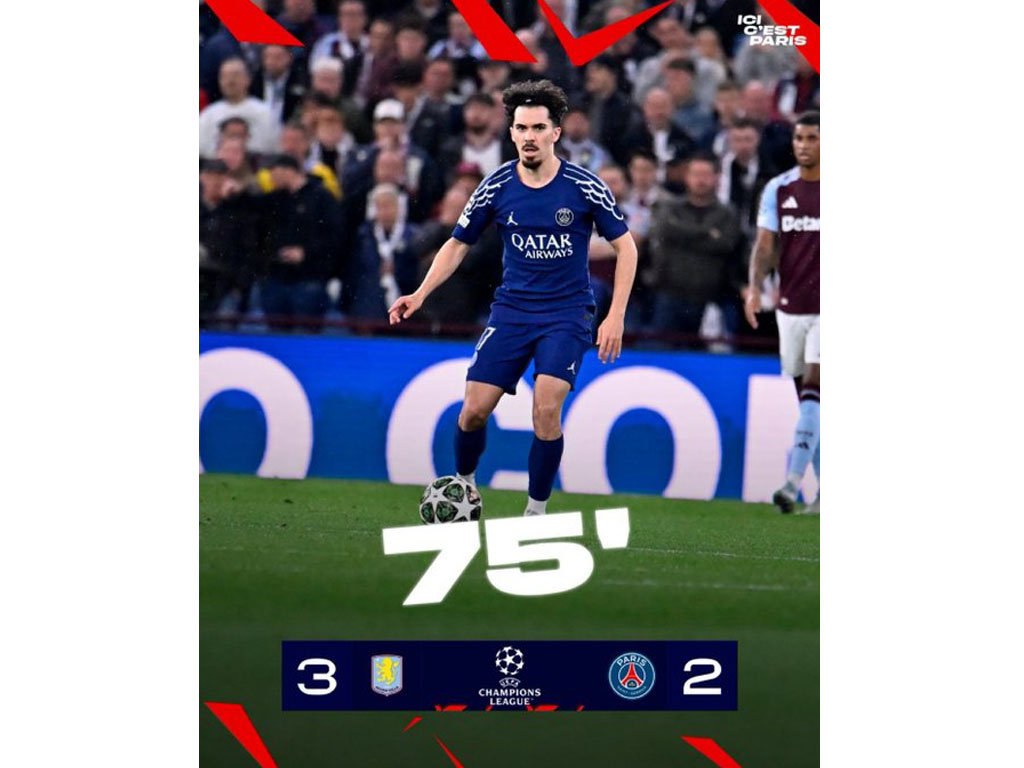 skor akhir villa vs psg