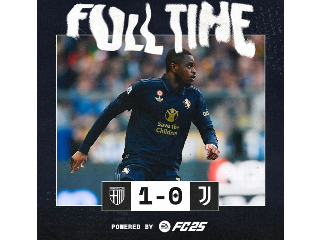 skor akhir Parma vs Juve