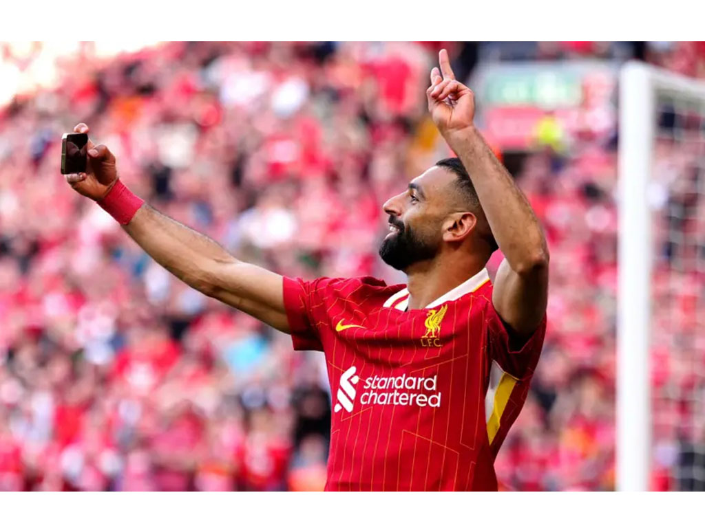 Mo Salah sellllfie