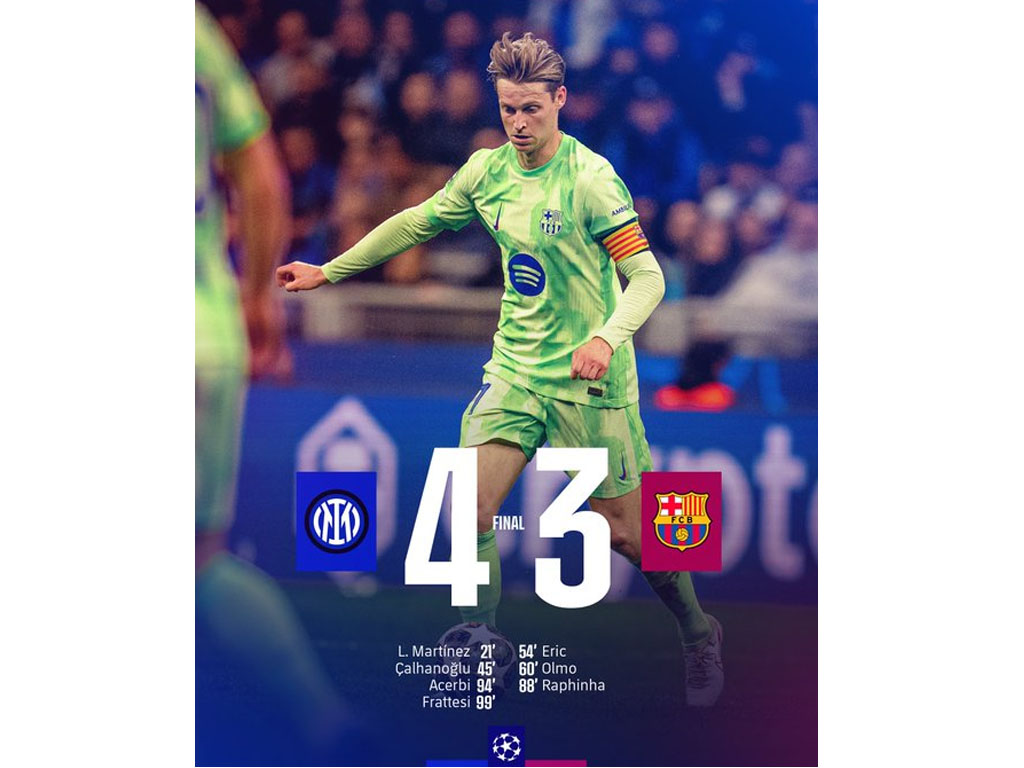 skor akhir inter vs barca