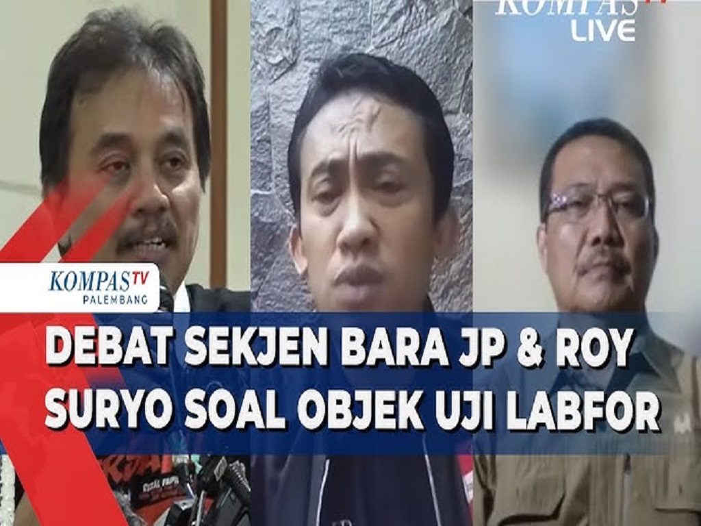Roy Suryo dan Sekjen Bara JP