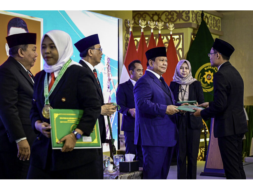 Prabowo hadiri pengukuhan hakim agung