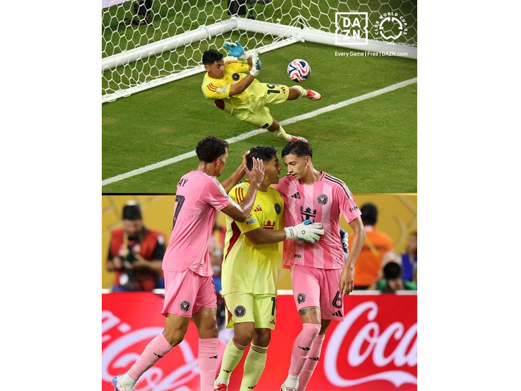 penalti Al Ahly digagalkan kiper Inter Miami