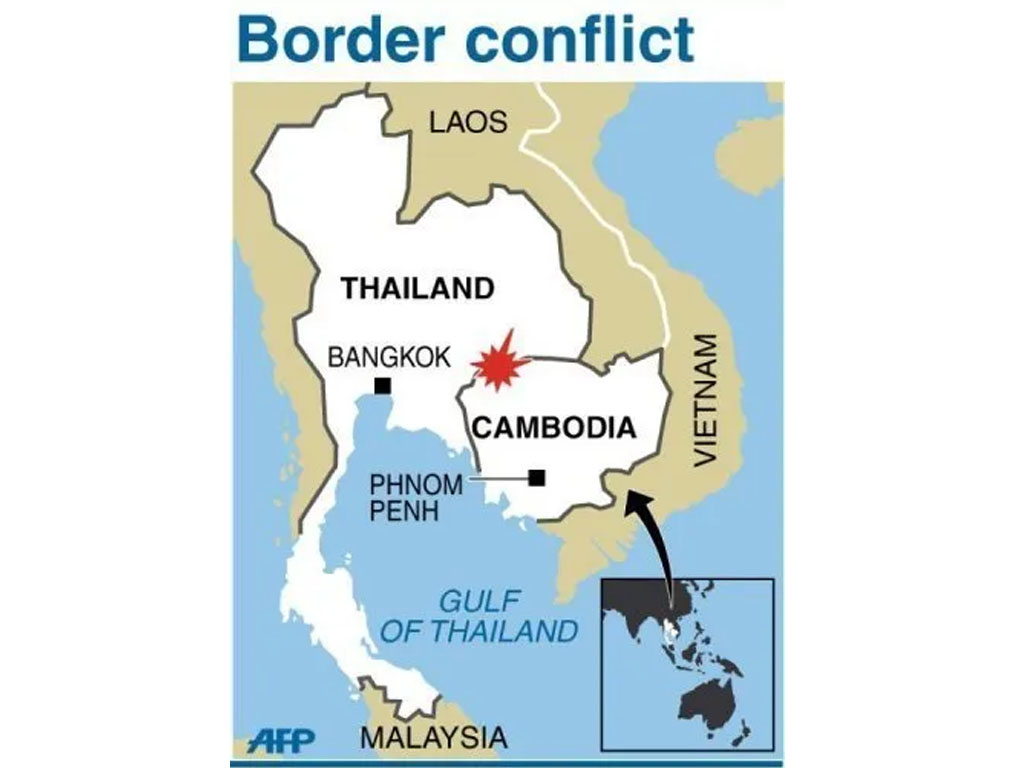 konflik perbatasan Thailand vs Kamboja