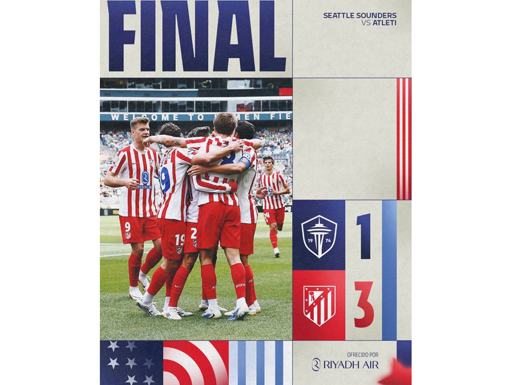 skor akhir seattle vs atleti