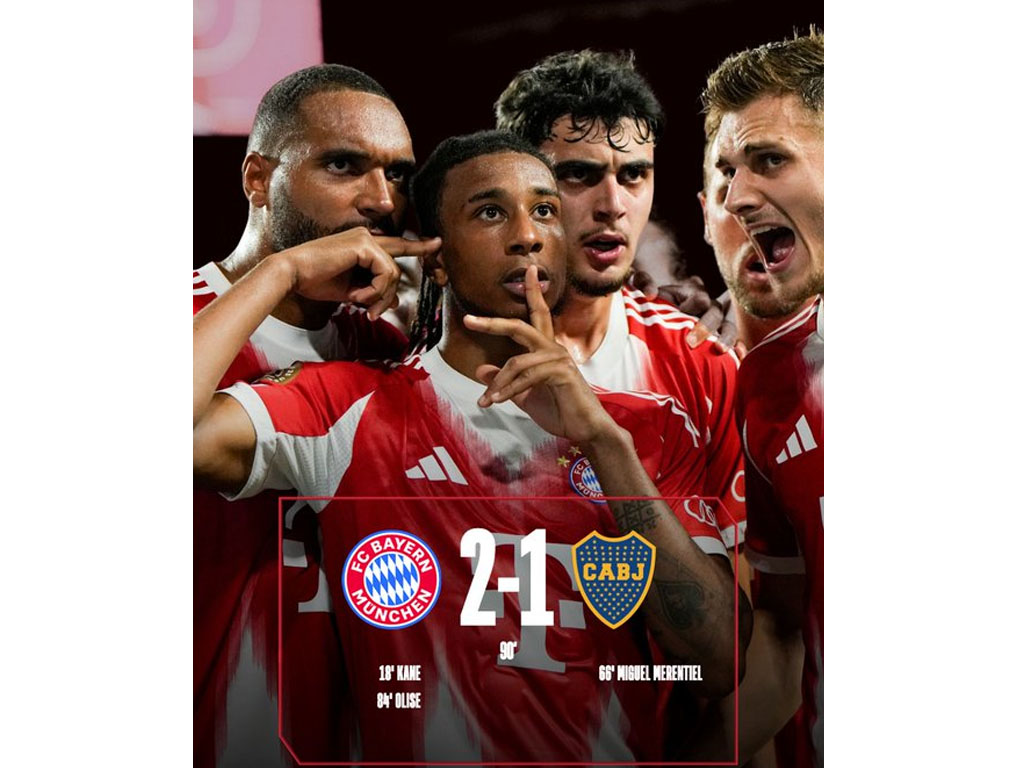 skor akhir Bayern vs Boca