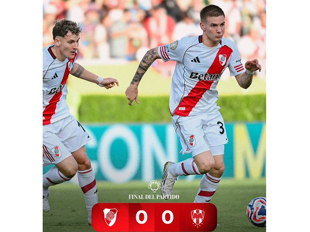 skor akhir River Plase vs Monterrey