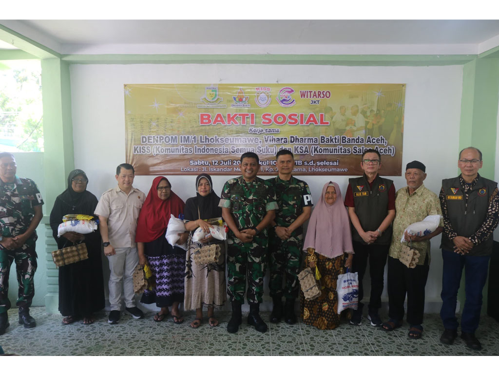 Danrem 011 bagi sembako 1