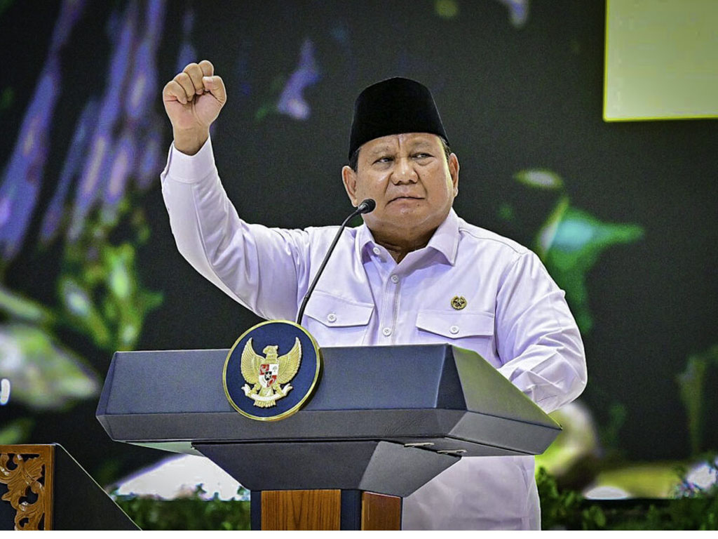 Prabowo di harlah PKB