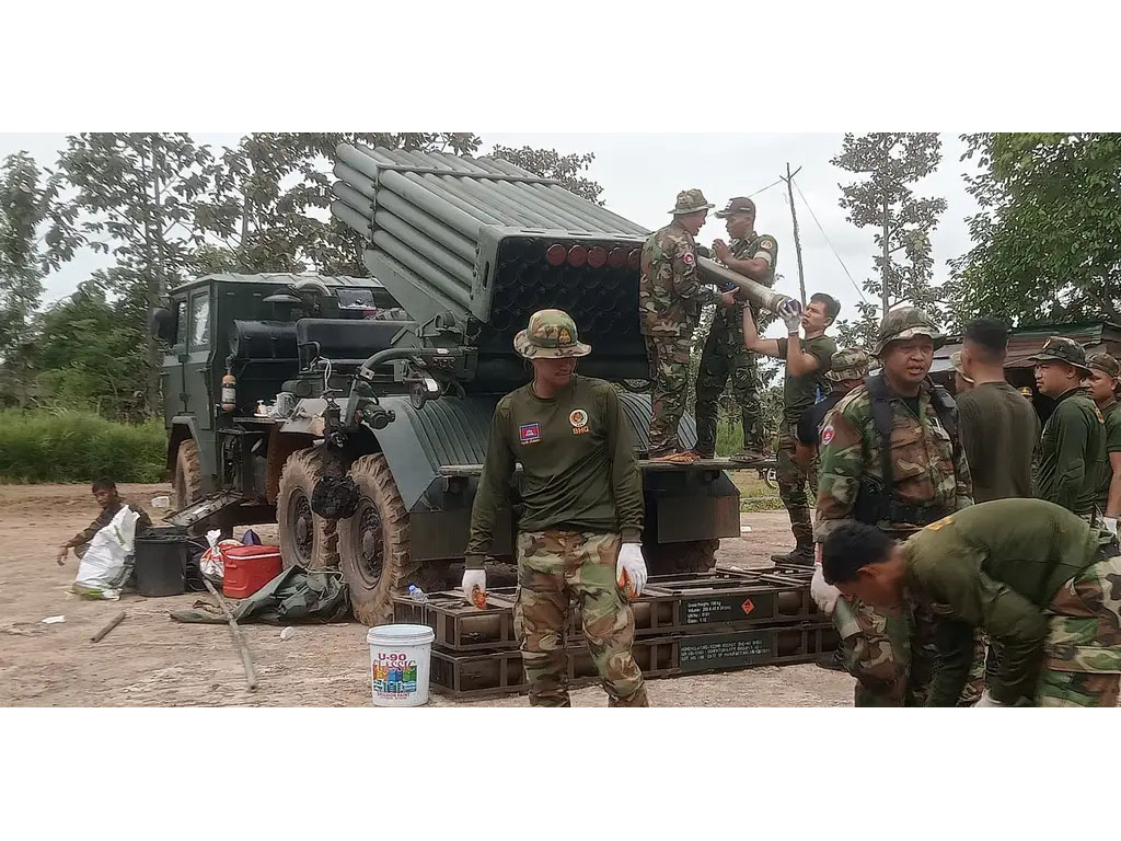 militer di perbatasan Thailand dan Kamboja
