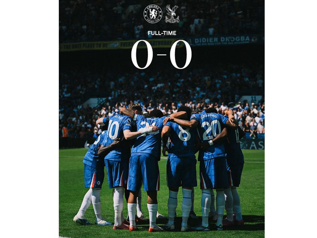 skor akhir Chelsea vs Palace