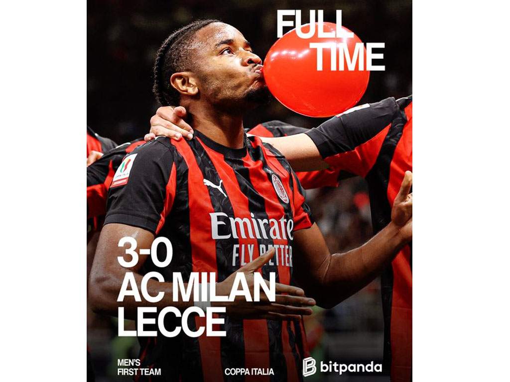 skor akhir Milan vs Lecce