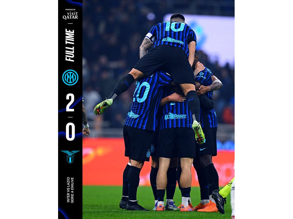 skor akhir Inter vs Lazio