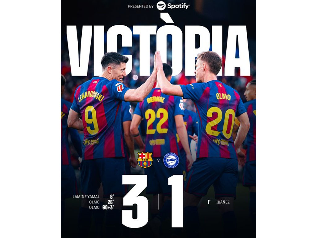 skor akhir Barca vs Alaves