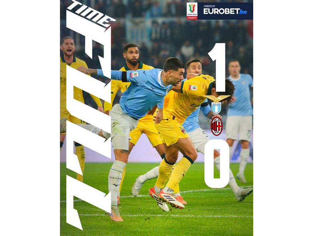 skor akhir Lazio vs Milan