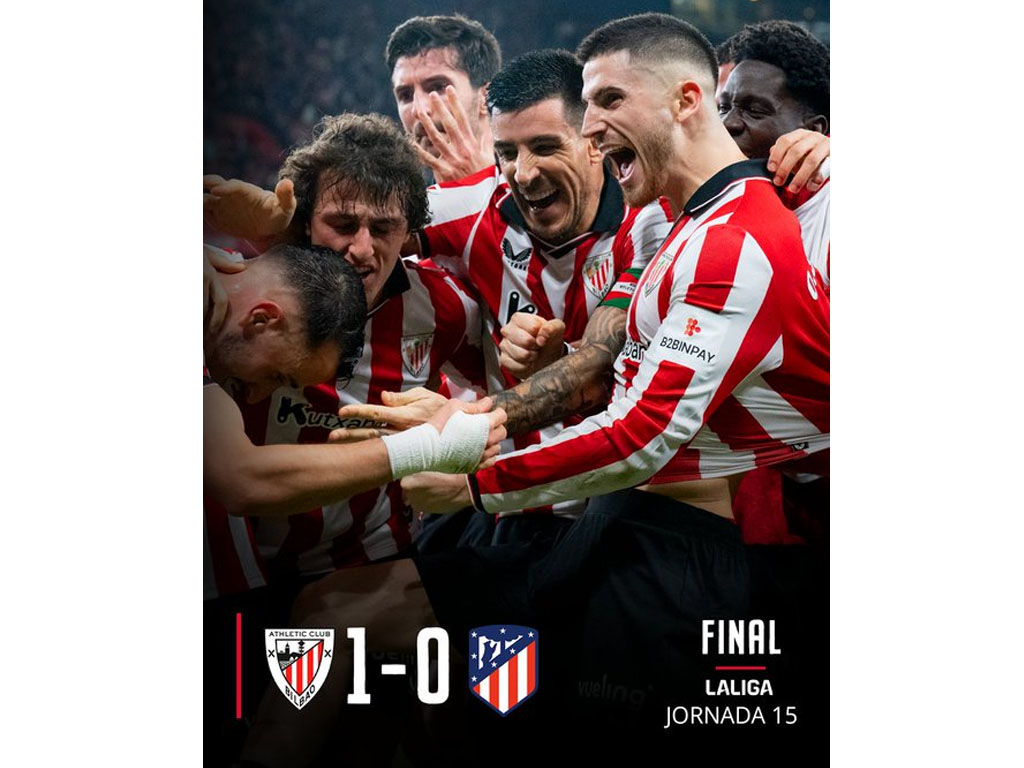 skor akhir Athletic vs Atleti