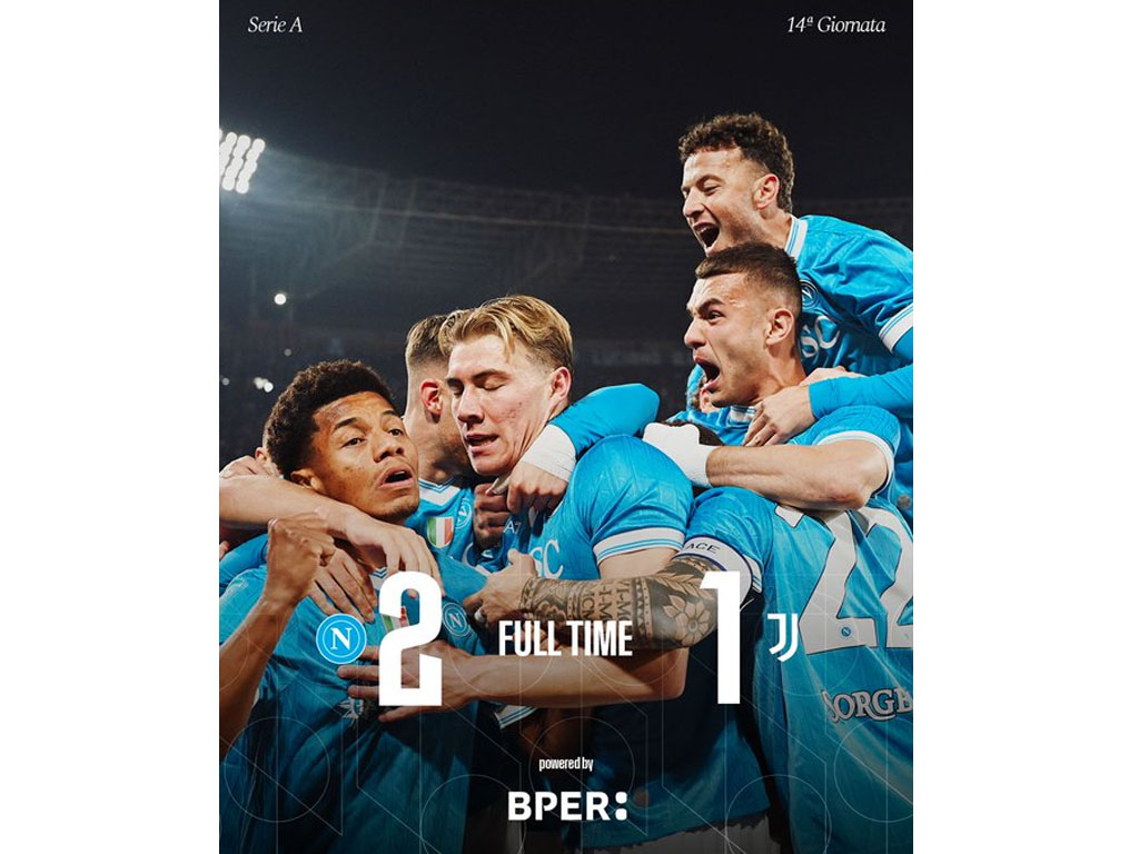 skor akhir Napoli vs Juve