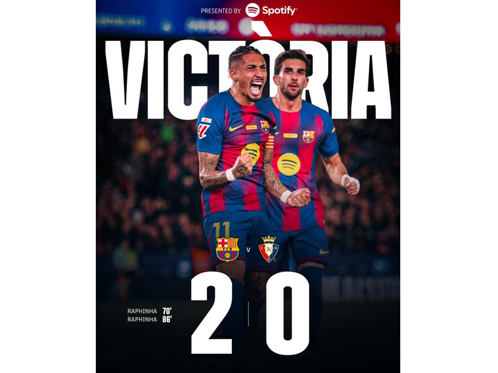skor akhir Barca vs Osasuna