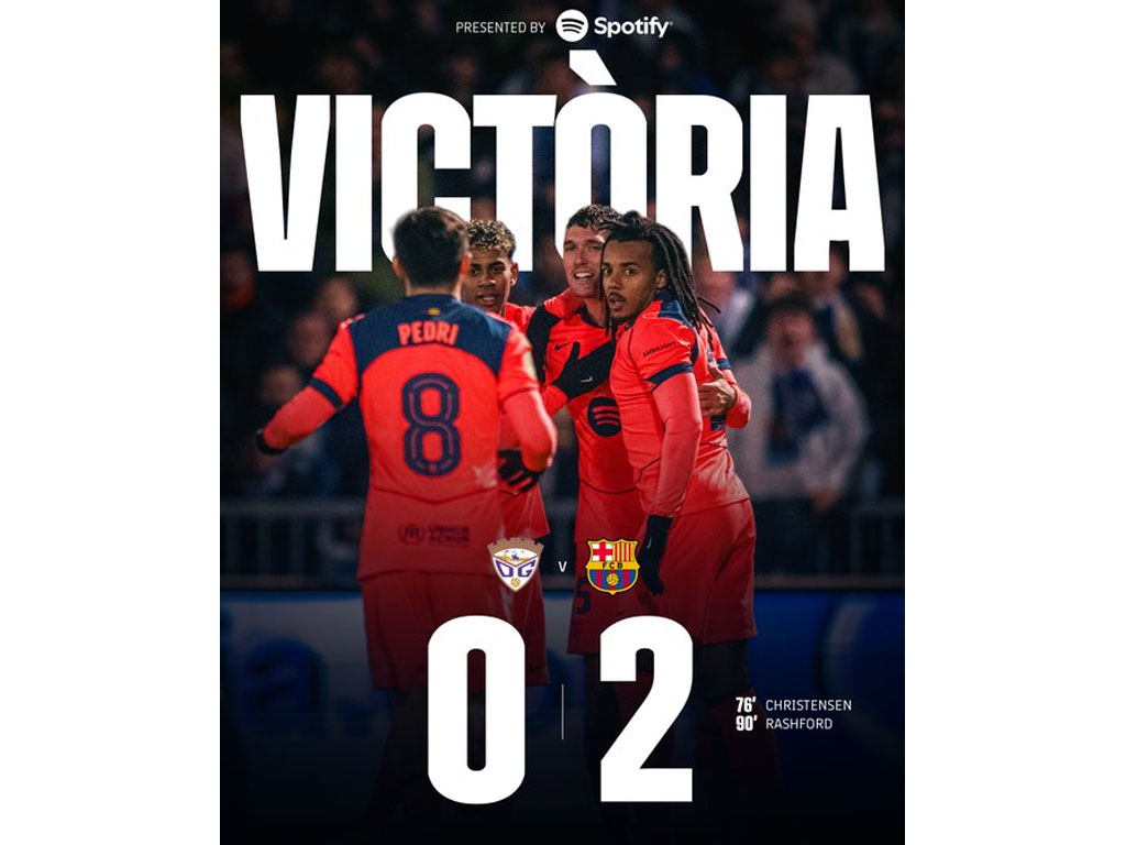 skor akhir Guadalajara vs Barca