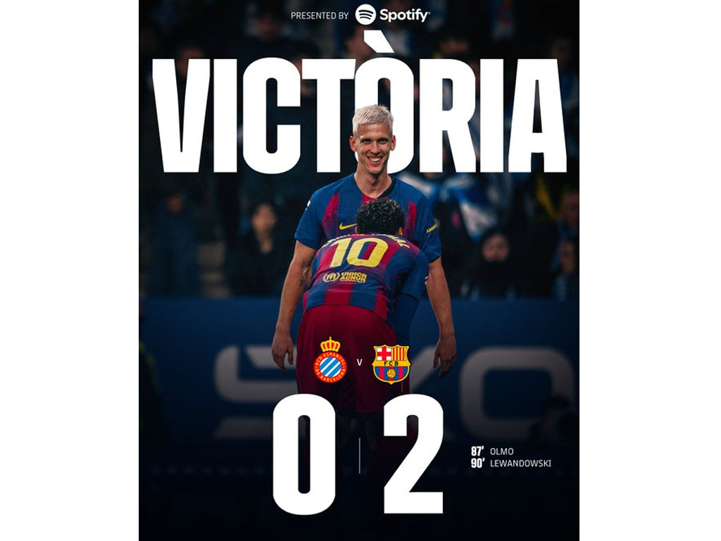 skor akhir Espanyol vs Barca