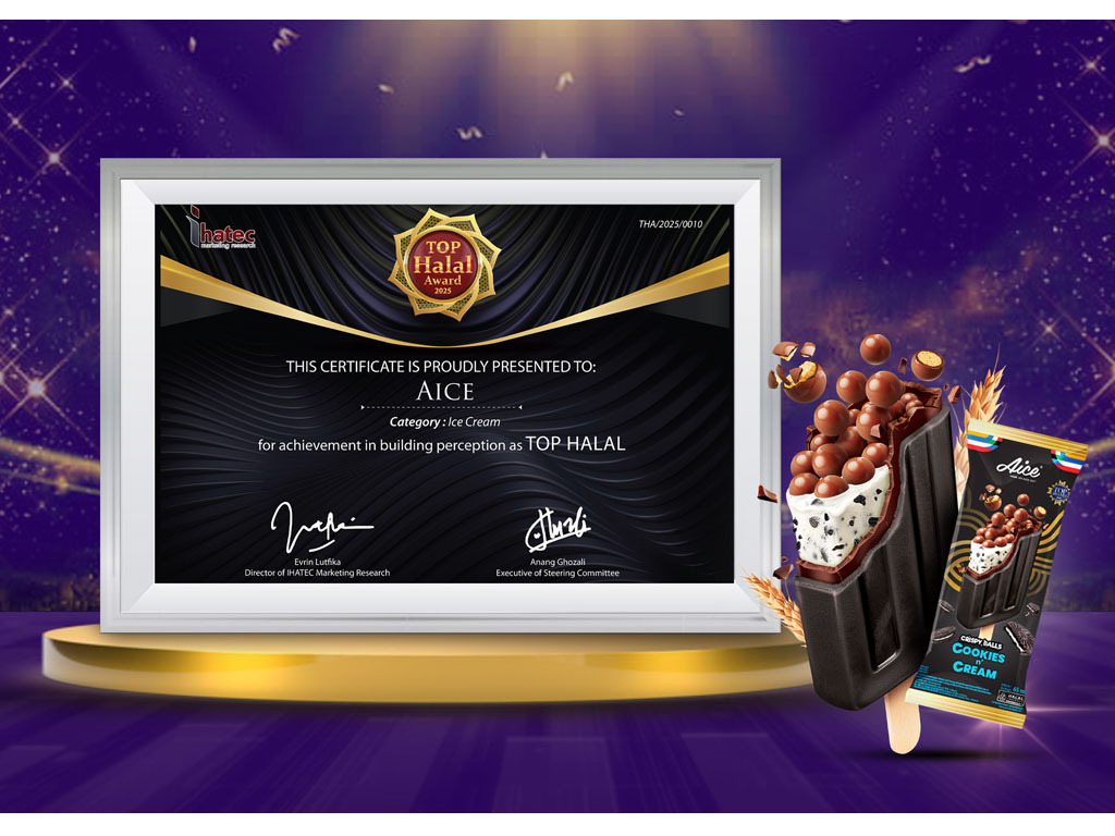Aice top halal award