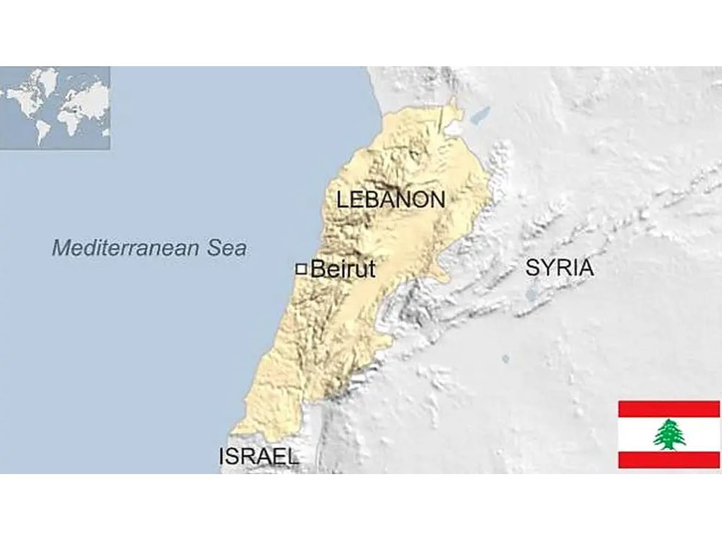 Letak Lebanon