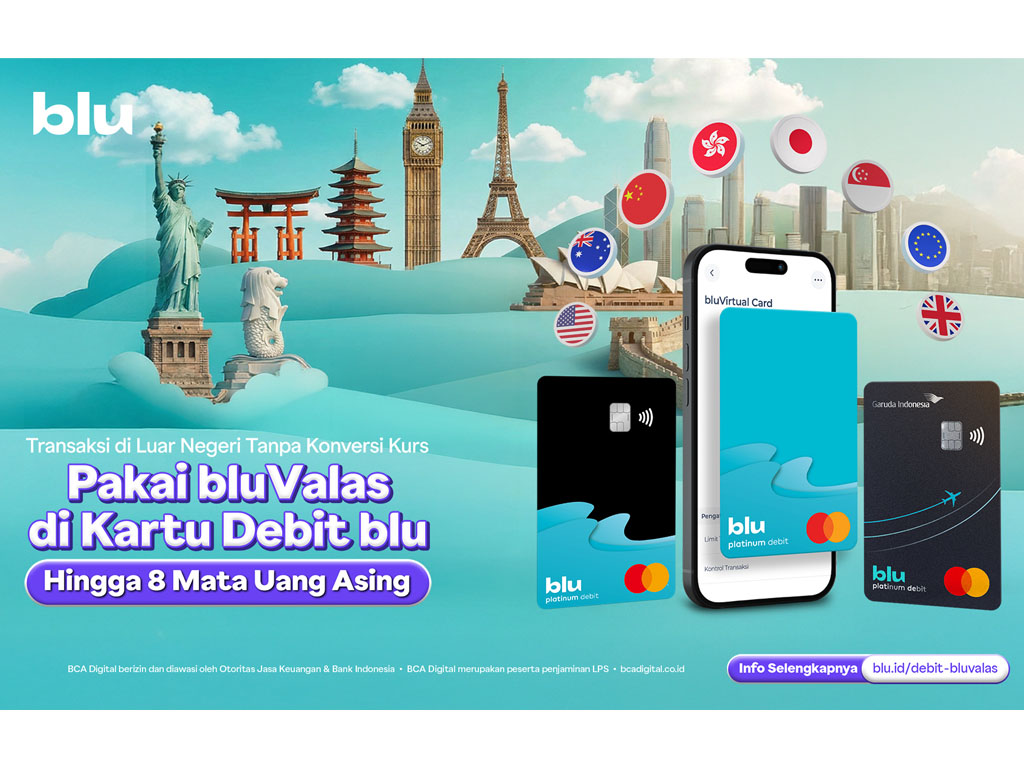 kartu debit blu