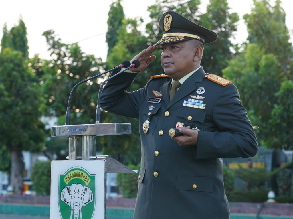 Harlah Pancasila Korem LW 1