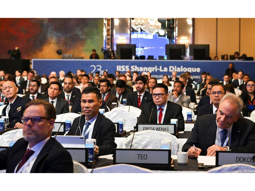Delegasi berkumpul di Shangri-La