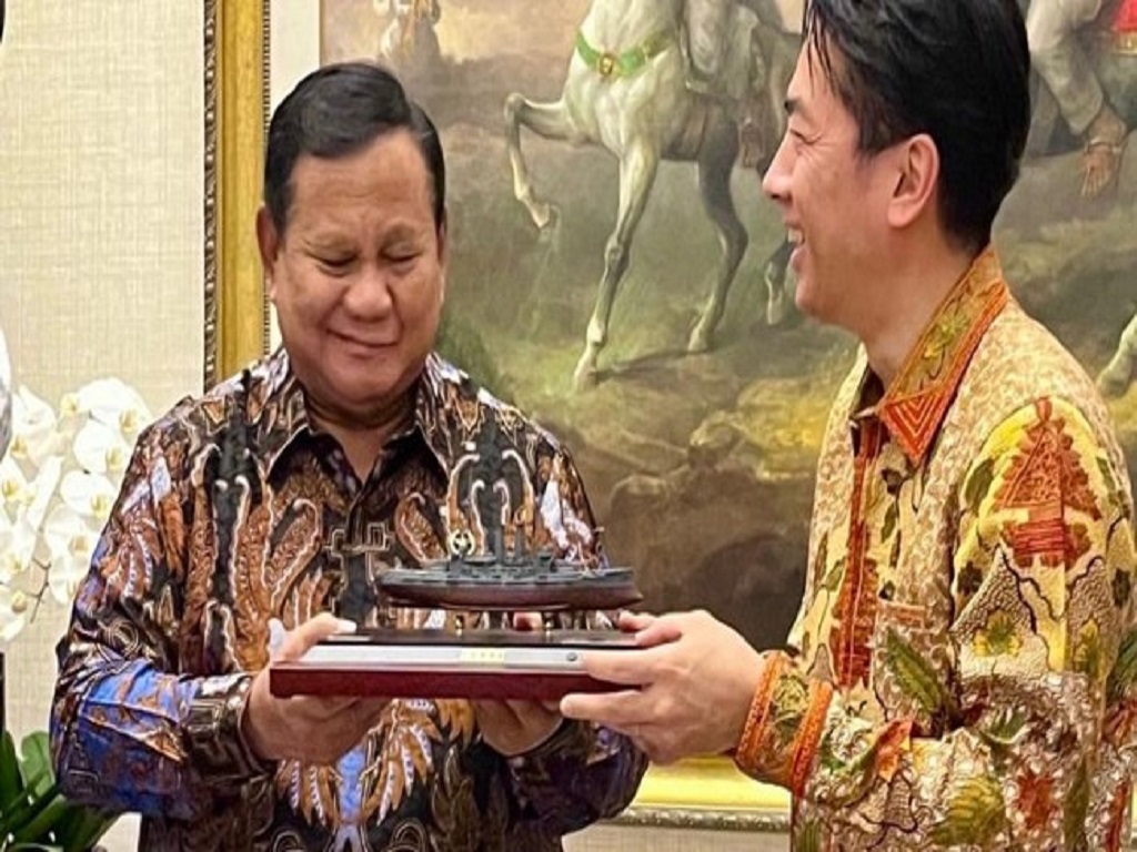 Menhan Jepang Bertemu Presiden Prabowo