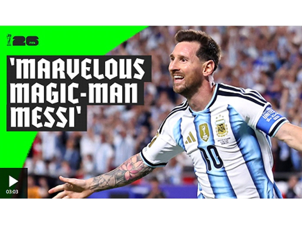 hattrick Messi