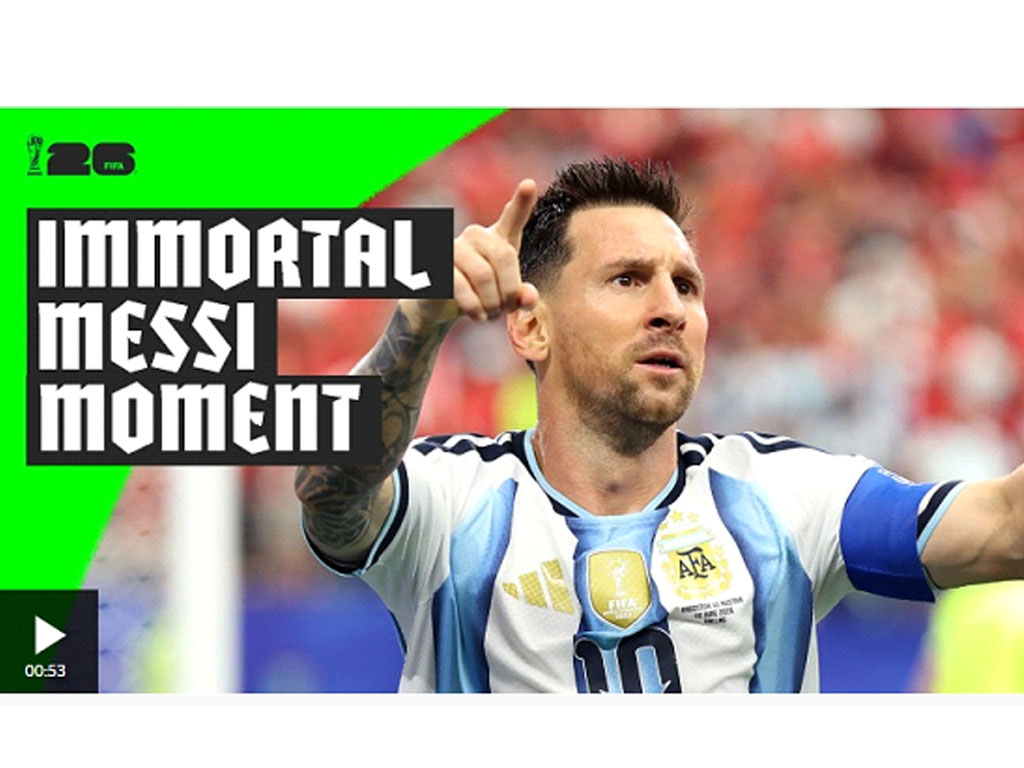 Messi top skor
