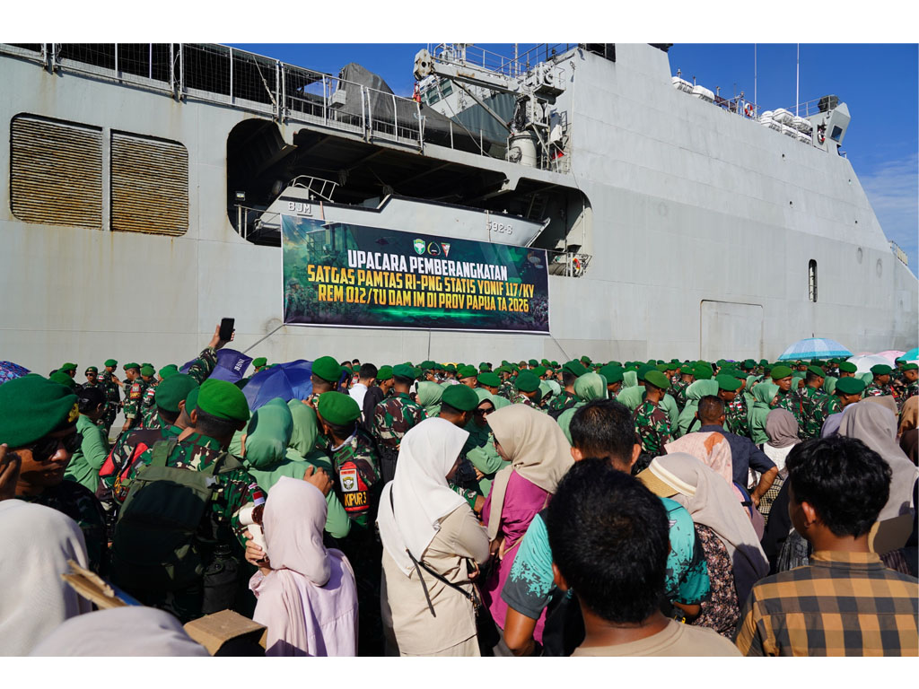 pasukan ke Papua 1