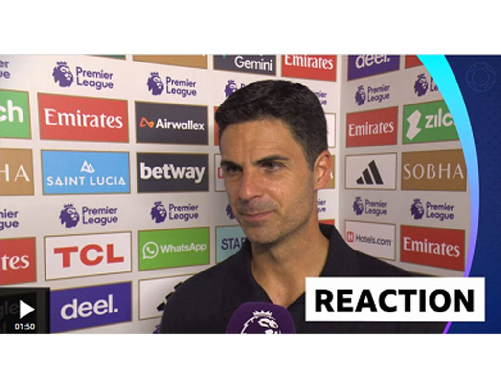 Arteta di laga Arsenal vs Chelsea
