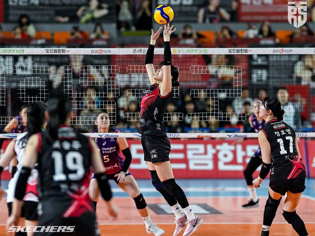 Hangestri Pertiwi bersama tim Daejeon JungKwanJang