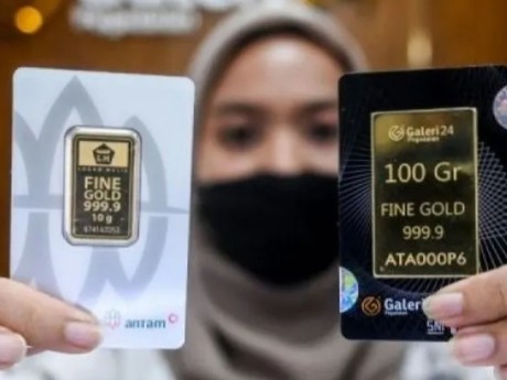 Tabel harga emas Antam hari ini