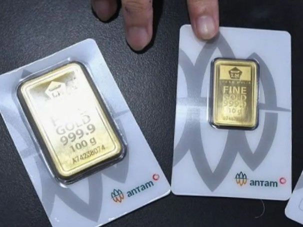 Harga emas Antam mengalami lonjakan signifikan