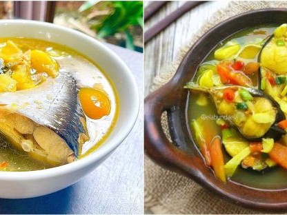 Ikan patin kuah kuning pedas segar siap disajikan