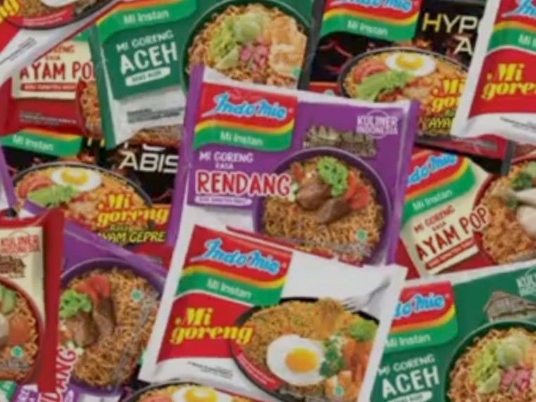 Kemasan Indomie yang ditarik di Australia