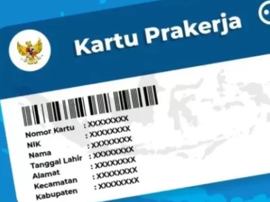 Ilustrasi pendaftaran Kartu Prakerja