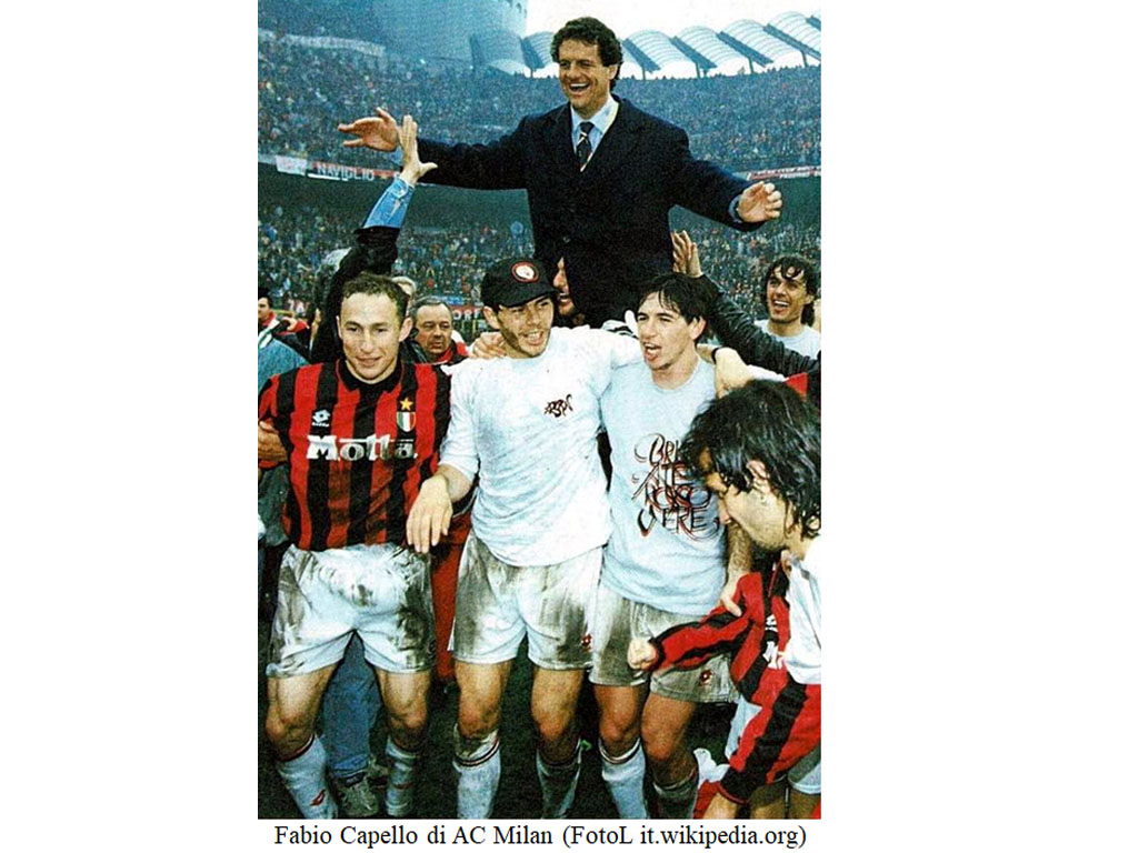 Fabio Capello, pelatih taktis dan serbaguna