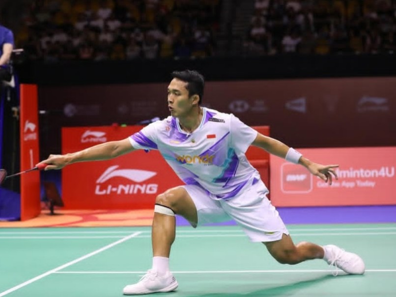 Jonatan Christie Tumbangkan Lin Chun-Yi, Lolos ke Semifinal India Open 2025
