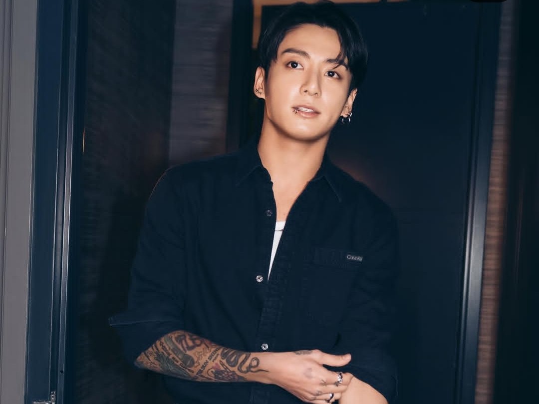 Jungkook BTS saat menjalani wajib militer